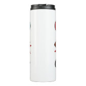 Funny Humor Coffee Quottes for Coffee Lovers GIFT Thermosbeker (Achterkant)