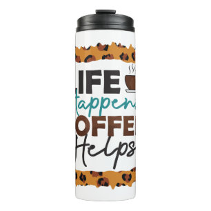 Funny Humor Coffee Quottes for Coffee Lovers GIFT Thermosbeker