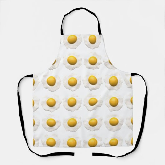Funny Humor Fried Eggs Pattern Schort (Voorkant)