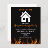 Funny Humor Housewarming Party (Voorkant / Achterkant)