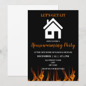 Funny Humor Housewarming Party Kaart (Voorkant / Achterkant)