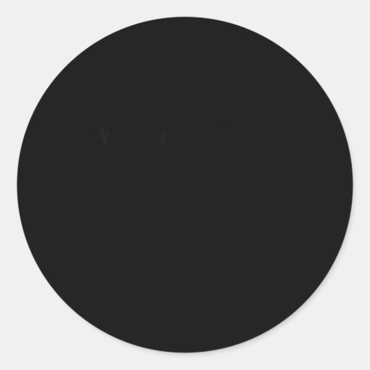 Funny Humor Motivation Quote - 2026 Will Be My Yea Ronde Sticker (Voorkant)