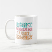 Funny Humor Sarcastic Quote _ Don't E Me I Easily Koffiemok (Links)