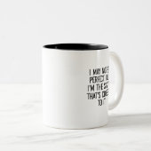 Funny Humor Sibling Rivalry Sister Tweekleurige Koffiemok (Voorkant rechts)