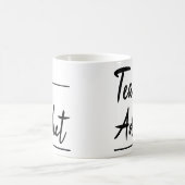 Funny Humor Tea citeert Gift : Tea Addict Koffiemok (Center)