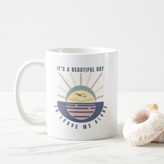 Funny Humor Tea Koffiemok (Met donut)
