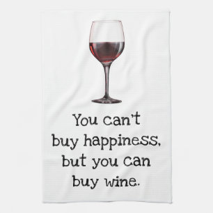 Funny Humor Wine Kitchen Toweldoeken Theedoek