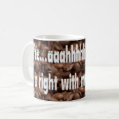 Funny Humorisee Coffee Mok Cup (Voorkant links)