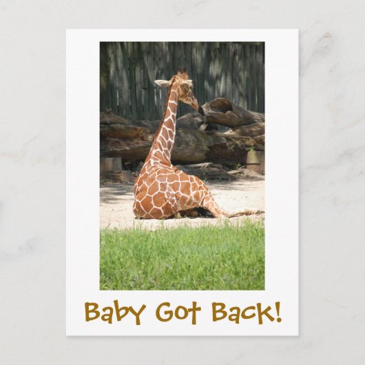 Funny Humoriss Briefkaart (Voorkant)