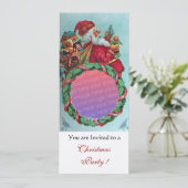 FUNNY, HUMOROUS SANTA CLAUS foto-sjabloon Kaart (Staand voorkant)