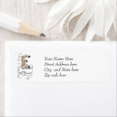 Funny Hump Day Camels in Monocles Etiket (Insitu)