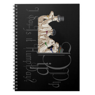 Funny Hump Day Camels in Monocles Notitieboek