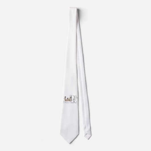 Funny Hump Day Camels in Monocles Stropdas (Voorkant)