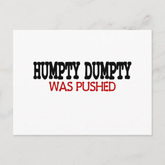 Funny Humpty Dumpty Briefkaart