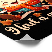 Funny Humpty Dumpty Had A Great Fall Autumn Men2  Poster (Hoek)