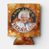 Funny Hunk van Bernie Love | President Sanders 202 Blikjeskoeler (Voorkant)