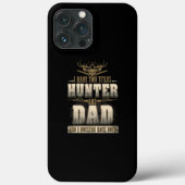 Funny Hunter Gift Mannen Buck Deer Case-Mate iPhone Case (Achterkant)