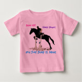 Funny Hunter/Jumper Equestrian Horse Kind Shirt (Voorkant)