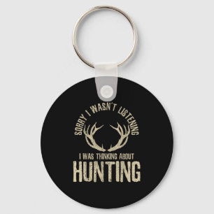 Funny Hunter Quote Gezegde Deer Venison Elk Hunter Sleutelhanger