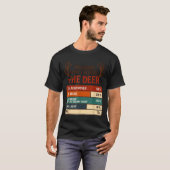 Funny Hunter Reasons Why I Missed The Deer Hunting T-shirt (Voorkant volledig)