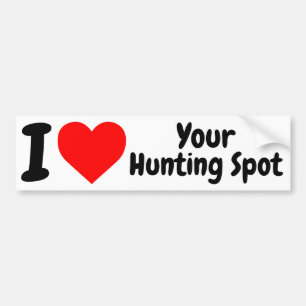 Funny Hunting Bumpersticker Decal for all Hunters