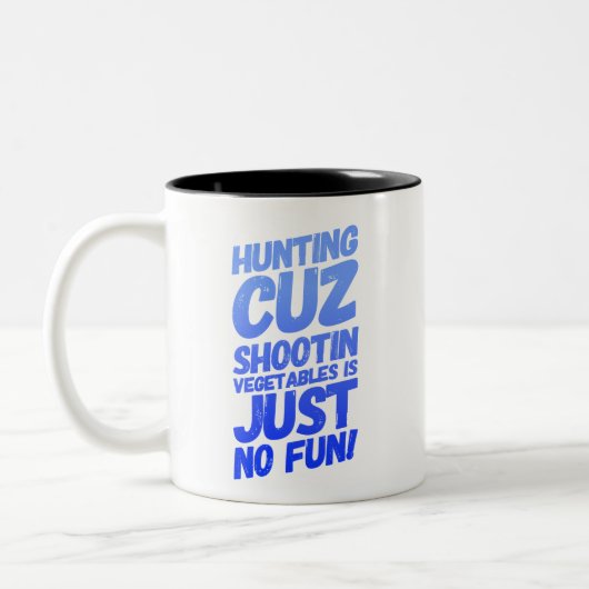 Funny Hunting Coffee Mok (Links)