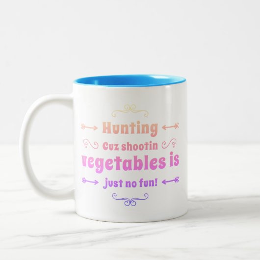 Funny Hunting Coffee Mok (Links)
