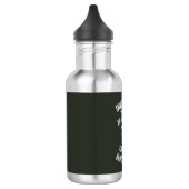 Funny Hunting, Deer Hunter Humoureuze Gezegde Gift Waterfles (Links)