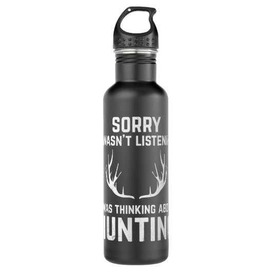 Funny Hunting for Bow and Rifle Deer Hunters  Waterfles (Voorkant)