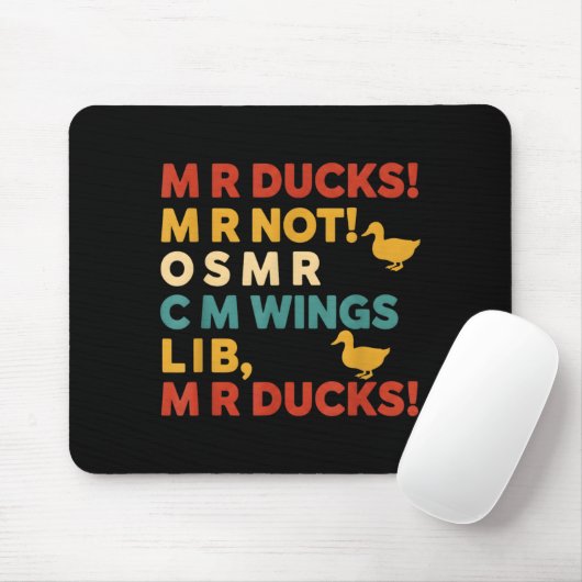 Funny Hunting Humor Tee For M R Ducks  Muismat (Met muis)