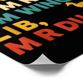 Funny Hunting Humor Tee For M R Ducks  Poster (Hoek)