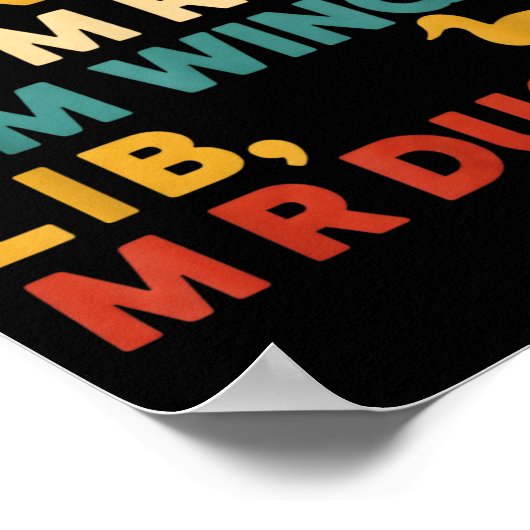 Funny Hunting Humor Tee For M R Ducks Poster (Hoek)