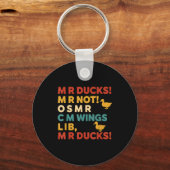 Funny Hunting Humor Tee For M R Ducks Sleutelhanger (Voorkant)