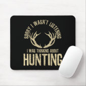 Funny Hunting Quote Saying Deer Venison Elk Hunter Muismat (Met muis)