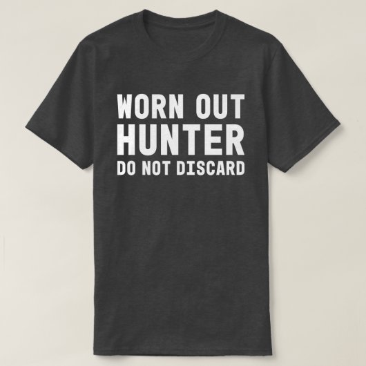 Funny Hunting Shirt for Deer and Duck Hunters (Design voorkant)