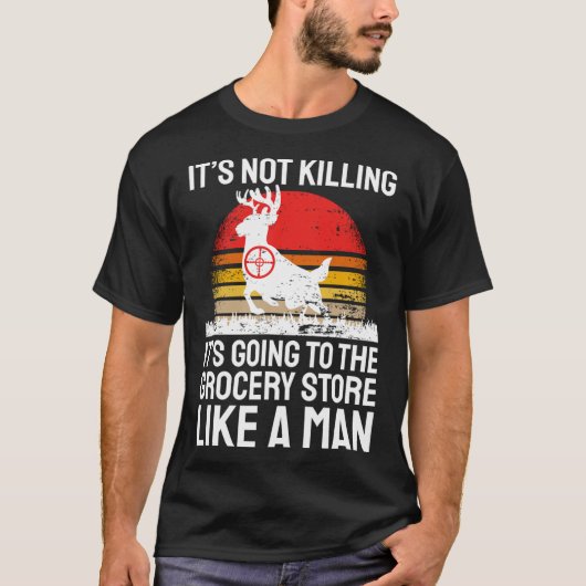 Funny Hunting T-shirt (Voorkant)