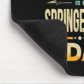 Funny Hunting Vaderdag - Springer Spaniel Papa Muismat (Hoek)