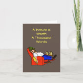 Funny Husband Appreciation Day Card Kaart (Voorkant)