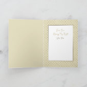 Funny Husband Cartoon 50ste bruiloft Jubileum Kaart (Binnen)