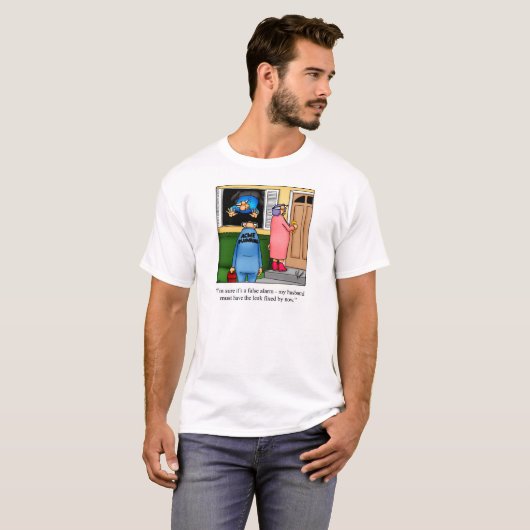 Funny Husband D.I.Y. Project Humor Tee Shirt (Voorkant volledig)
