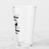 Funny Husband Gift to Wife Glass Cup Glas (Links)