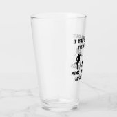 Funny Husband Gift to Wife Glass Cup Glas (Rechts)