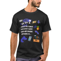 Funny Husband Handyman Verjaardag shirt van Vrouw