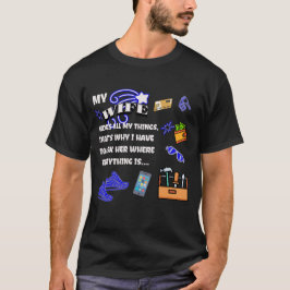 Funny Husband Handyman Verjaardag shirt van Vrouw