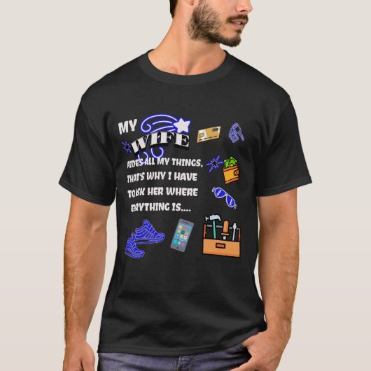 Funny Husband Handyman Verjaardag shirt van Vrouw (Voorkant)