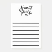Funny Husband Honey Do List Post-it® Notes (Voorkant)