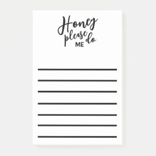Funny Husband Honey Do List Post-it® Notes