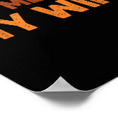 Funny Husband Let Me Ask My Wife Quote Humor  Poster (Hoek)