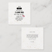 Funny Husband to Wife Humor Message on Jubileum Notitiekaartje (Voorkant / Achterkant)