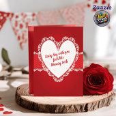 Funny Husband Valentine's Day Kaart